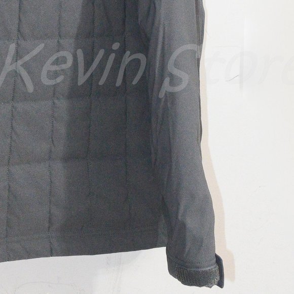 Orvis Men's Quilted hooded Jacket Gray - Picture 5 of 5